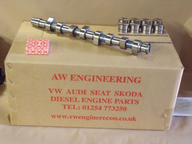 VW, ASV, AGR, AHF, SSV, ASY Camshafts